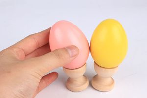 DIY Telur Paskah Belum Selesai Lukisan Paskah Kayu Simulasi Alat Peraga Grafiti Pesta Dekorasi Mainan Kayu untuk Anak-anak - Product Image 6