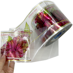 Étiquettes de bouteilles de shampoing cosmétiques imperméables en vinyle transparent - Product Image 2