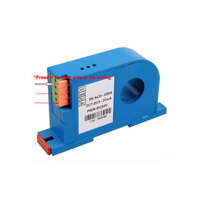 Transducteur de courant AC sur rail DIN, transmetteur AC 0-20A 50A 100A, entrée 0-10V 0-5V 4-20mA, module <span class=keywords><strong>convertisseur</strong></span> de sortie - Product Image 2