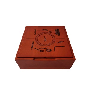 Caja de Regalo Cuadrada de Madera Hecha a Mano para Cordyceps, Empaque para Regalos de Negocios y Hogar YH0076 - Product Image 4