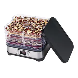 Food Dehydrator Electric Fruit, dryer Including 5 Stack able Trays/
