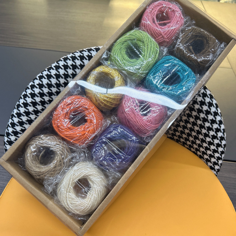 2mm Colorful DIY Hemp Cord Eco