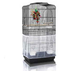 Housse de protection anti-éclaboussures pour cage à oiseaux, écologique, durable, réutilisable, <span class=keywords><strong>en</strong></span> maille anti-éclatement pour protéger les plumes, les débris et les restes alimentaires - Product Image 3