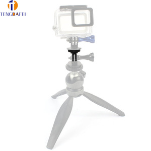 Adaptador de Cámara de Acción Tengdafei, Interfaz de 1/4, Aleación de Aluminio, Montaje de Liberación Rápida para GoPro Hero7 6 5 Yi - Product Image 2