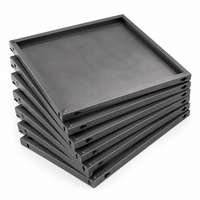 Panneau de ventilation à persiennes estampées en acier au carbone, plaque à persiennes thermolaquée OEM/ODM pour la dissipation thermique des armoires électriques
