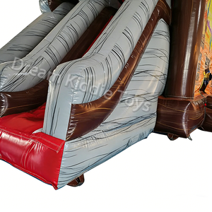 Château gonflable personnalisé avec toboggan et souffleur pour événements d'enfants - Product Image 3