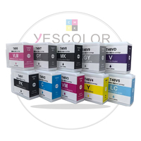 Cartucho de Tinta Recargable Vacío Compatible con Yescolor T46V T46V1 T46V2 T46V3 T46V4 T46V5 T46V6 T46V7 T46V8 T46V9 para Epson SC-P708