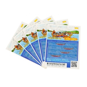 Tarjetas de Raspar Personalizadas, Boletos de Lotería, Tarjetas de Juego con Múltiples Opciones, Tarjetas de Juego para Ganar, Boletos de Lotería para Raspar - Product Image 2