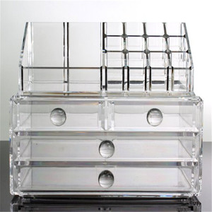 Cajas de almacenamiento de plástico desmontable al por mayor de inyección de alta calidad organizador cosmético cajón de almacen - Product Image 2