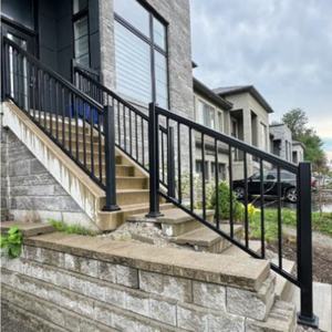 Panneaux de clôture horizontaux en aluminium de conception moderne pour la confidentialité de la cour, clôture de jardin extérieure, clôture et treillis et portails - Product Image 5