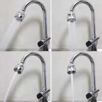Robinet buse aérateur barboteur pulvérisateur économie d'eau robinet tête de filtre 360 degrés réglable