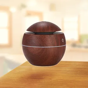 Potable Mini Face Sprayer White Wood Aroma Diffuser Style Elecrtic Plug In Circular Charger Usb 220 Ml Air Humidifier 260