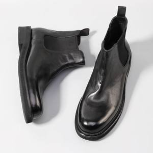 Chaussures pour hommes en cuir véritable en gros, style décontracté rétro vintage, antidérapantes, respirantes, légères - Product Image 3