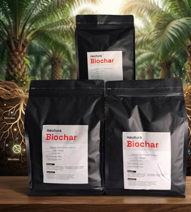 La biochara sostenible mejora la salud del suelo, aumenta la fertilidad, favorece los microbios benéficos y aumenta la retención de humedad. - Product Image 5