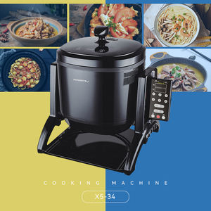 <span class=keywords><strong>Robot</strong></span> de cuisine <span class=keywords><strong>multifonction</strong></span> de Type tambour Commercial X5-34, <span class=keywords><strong>Chef</strong></span> cuisinier, agitateur automatique, Machine de cuisson intelligente - Product Image 2