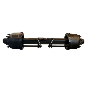Essieu de direction de semi-remorque robuste de type américain 13T/16T en acier neuf de la marque Shandong Passion, essieu <span class=keywords><strong>avant</strong></span> personnalisé, pièces de remorque - Product Image 6