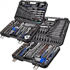151PCS Mechanic's <strong>Tool</strong> <strong>Set</strong> 1/4" 3/<strong>8</strong>" 1/2" Drive <strong>Socket</strong> Wrench <strong>Set</strong> for General Home/Auto Repair <strong>Tool</strong> <strong>Set</strong> Household Hand <strong>Tools</strong> - Product Image 5