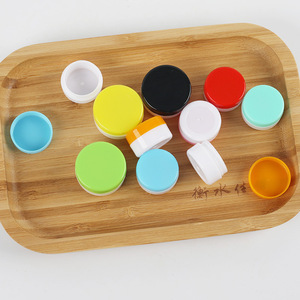 Cosmetic Cream Jar 5g 10g Plastic Multi Color Lid Refill Sample Container Makeup Organizer Hengshui Hebei - Product Image 1