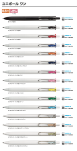 Bolígrafo de Tinta de Gel de Alta Densidad Uni-ball One de 0.38 mm, Ultrafino, Marca Privada, Calidad Premium - Product Image 3