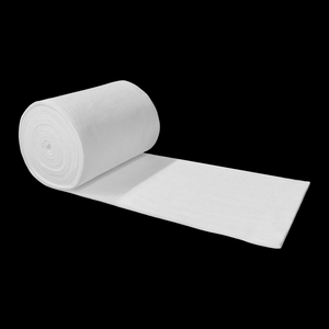 Nhiệt độ cao 1600 C chăn chịu lửa sản phẩm sợi gốm đa tinh thể <span class=keywords><strong>mullite</strong></span> sợi chăn cho lò sưởi - Product Image 2