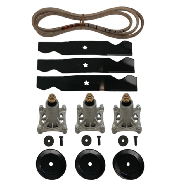 Aftermarket Zero-Turn Riding Lawn Mower Deck Blade Spindle Belt Kit Set 80-12-001 8012001 for 54 RZ5424 RZ5426 RZ5422 RZ54i