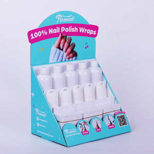 Custom <strong>Design</strong> 3-Tier Rotating Corrugated Cardboard PDQ Display Box for Retail Store Modern Style Cosmetic Paper Counter <strong>Top</strong> - Product Image 3