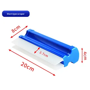 Nueva Herramienta de Lavado de Autos con Cuchilla de Silicona para Vidrios, Doble Fila en Forma de V, Sin Ruido - Product Image 1