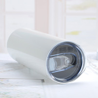 Gobelet isotherme en acier inoxydable à double paroi de 15 oz, impression de logo personnalisée, anti-fuite, revêtement en poudre, style américain, gobelet de voyage pour café