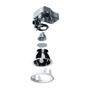 Litecent عالية الطاقة أدى الكوز النازل 40 واط 60 واط 80 واط التصميم الحديث IP20 قابل للتعديل أسفل الأضواء - Product Image 4