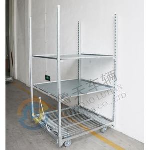 เรือนกระจกดอกไม้หม้อรถเข็นต้นกล้ารถเข็นพืชเนอสเซอรี่ <span class=keywords><strong>Plant</strong></span> Grow รถเข็นดอกไม้แสดงรถเข็น - Product Image 4