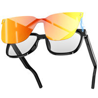 Lunettes intelligentes M10A AI avec caméra 20MP, protection UV400, appels Bluetooth, musique, traduction IA, assistant vocal, capture de photos