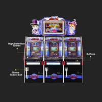 Gagner de l'argent avec des machines de divertissement de centre commercial, jetons, billets, nouveau cabinet, machines d'arcade pour adultes, acier/PVC/acrylique, 1 à 3 joueurs