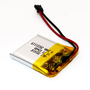 China Li-Polymer-Akku 3mm Dicke 301516 60mAh 301618 65mAh <span class=keywords><strong>3</strong></span>,7V Lithium-Batterie für Wearable-Geräte - Product Image 3