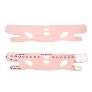 Masque facial respirant, élastique et raffermissant, masque sculptant le visage améliorant le sommeil, masque liftant, bandage en V pour les rides nasolabiales - Product Image 5