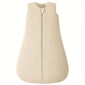 Gigoteuse en coton pour bébé avec fermeture éclair bidirectionnelle, gigoteuse matelassée chaude, 0-6 mois - Product Image 4