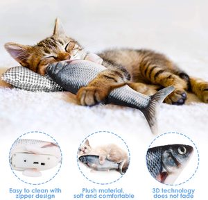 Katzenspielzeug-Juego De plumas De mariposa Para Gatos, Juguete De pesca De gato Vogel, accesorios minimalistas Para mascotas, Pez De Juguete Para Gatos, 2 uds. - Product Image 6