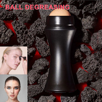 Balle absorbante d'huile portable en pierre volcanique pour le visage, mini-balle nettoyante pour estomper les pores