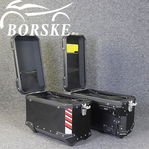 45L Caja de Almacenamiento <span class=keywords><strong>para</strong></span> Casco Producto Accesorios bloqueados Aluminio Universal Impermeable <span class=keywords><strong>Maletas</strong></span> <span class=keywords><strong>Laterales</strong></span> <span class=keywords><strong>Moto</strong></span> - Product Image 2