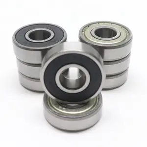 high grade C&U brand 6201ZZ 6201 6201-2RS size 12*32*10mm high speed chrome steel deep groove ball bearing