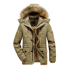 2021 Custom Plus Size Hooded Winter Outdoor Fleece Warm Men Softshell Jackets Cargo <strong>Coat</strong> - Product Image 4