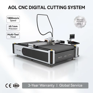 Máquina <span class=keywords><strong>de</strong></span> Corte Digital <span class=keywords><strong>de</strong></span> PVC <span class=keywords><strong>de</strong></span> Cama Plana AOL, Cortadora Automática para Cartón Corrugado, Cartón para Cajas y Cartulina - Product Image 1