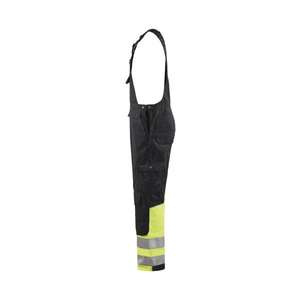 BLAKLADER - 266218009933D96 Hi-Vis Bib overol Negro/Amarillo-EAN 7330509718872 ROPA DE TRABAJO DE 2017 - Product Image 4