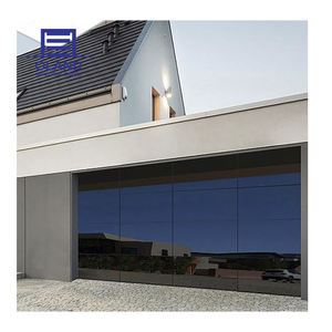 <span class=keywords><strong>Porte</strong></span> <span class=keywords><strong>de</strong></span> <span class=keywords><strong>garage</strong></span> <span class=keywords><strong>sectionnelle</strong></span> moderne automatique en aluminium et verre, isolée, sans cadre, étanche, avec isolation thermique, pour villa et maison - Product Image 6