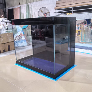 <span class=keywords><strong>75</strong></span>ガロン小型卓上水槽、LEDランプと背面フィルターシステム付き、オフィスや家庭用、植物付き水槽 - Product Image 4