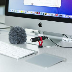 Boya Trên Máy Ảnh Shotgun Video Microphone by-MM1 Youtube Vlogging <span class=keywords><strong>Facebook</strong></span> Livestream Ghi Âm Mic Đối Với iPhone Huawei Android - Product Image 6