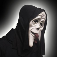 Masque de squelette respirant Ecowalson pour adulte, idéal pour Halloween, cosplay, effrayant, accessoires de jeu de rôle pour fêtes