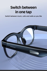 Lunettes Audio Intelligentes F09 à Verres Photochromiques avec Traduction IA et Radio FM Indépendante Deux-en-un pour les Passionnés de Cyclisme et de Course à Pied - Product Image 3