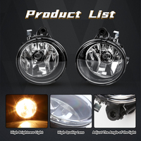 Pièces automobiles de haute qualité avec garantie, phare antibrouillard halogène pour BMW X3 F25 2010 2011 2012 2013 2014 63177238787 63177238788