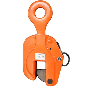 Horizontal Hanging Steel Plate Lifting Clamp 3 Tons Steel Plate Clamp