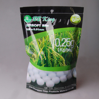 Billes BB 6mm Airsoft, Pistolets Airsoft BBs, Billes Biodégradables 0.25g